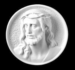 SYNTHETIC MARBLE DISK WITH CHRIST